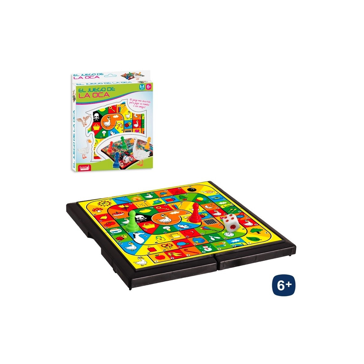 Jeu de l'Oie classique pliable Amusement garanti pour les enfants et les familles