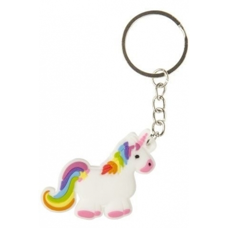 Porte clés licorne