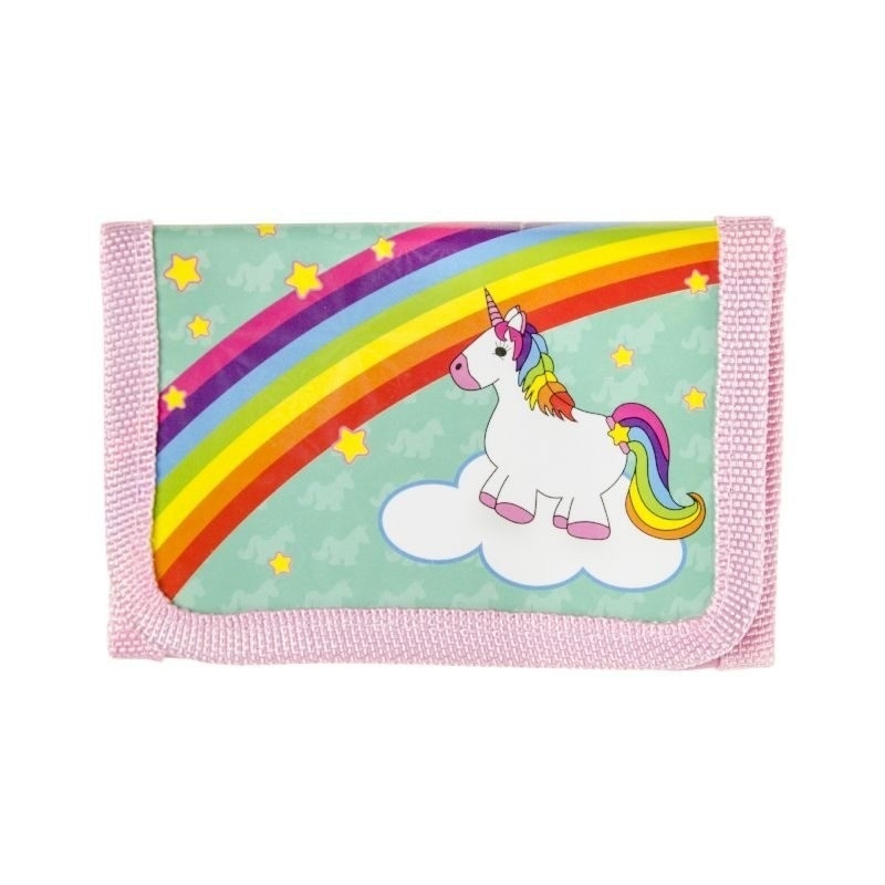 Portefeuille avec design de licorne