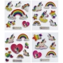 Pack d'autocollants de licornes