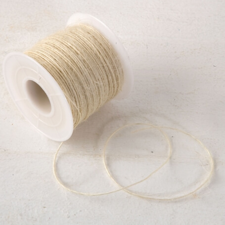 Cordelette En Jute Ivoire