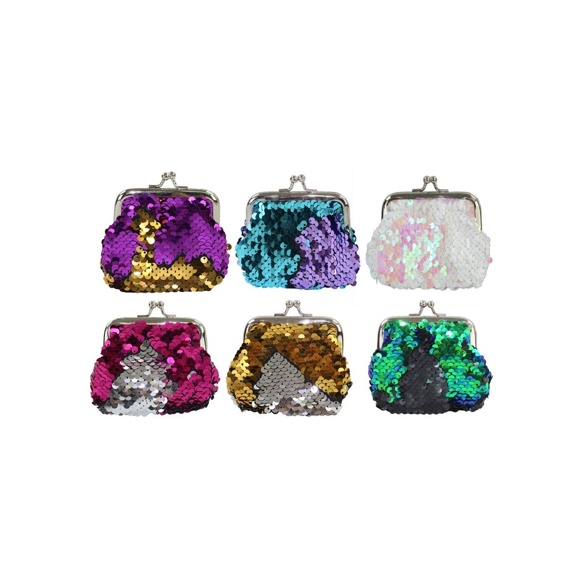 Porte-monnaie en sequins