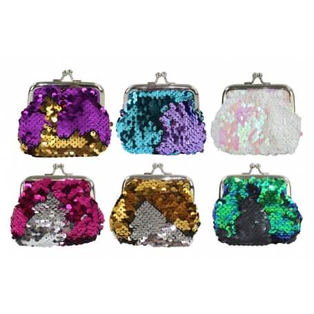 Porte-monnaie en sequins