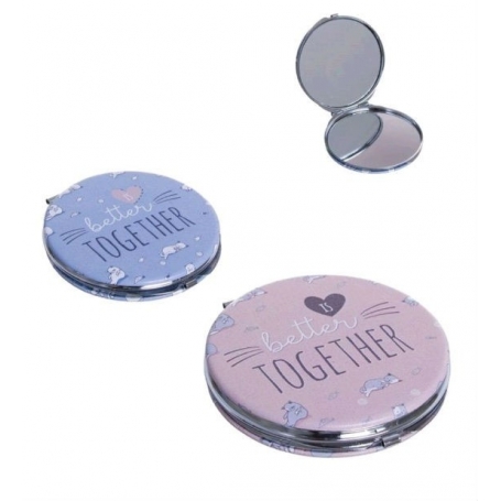 Miroir De Poche Chat