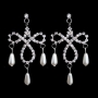 Boucles d'oreilles de mariée