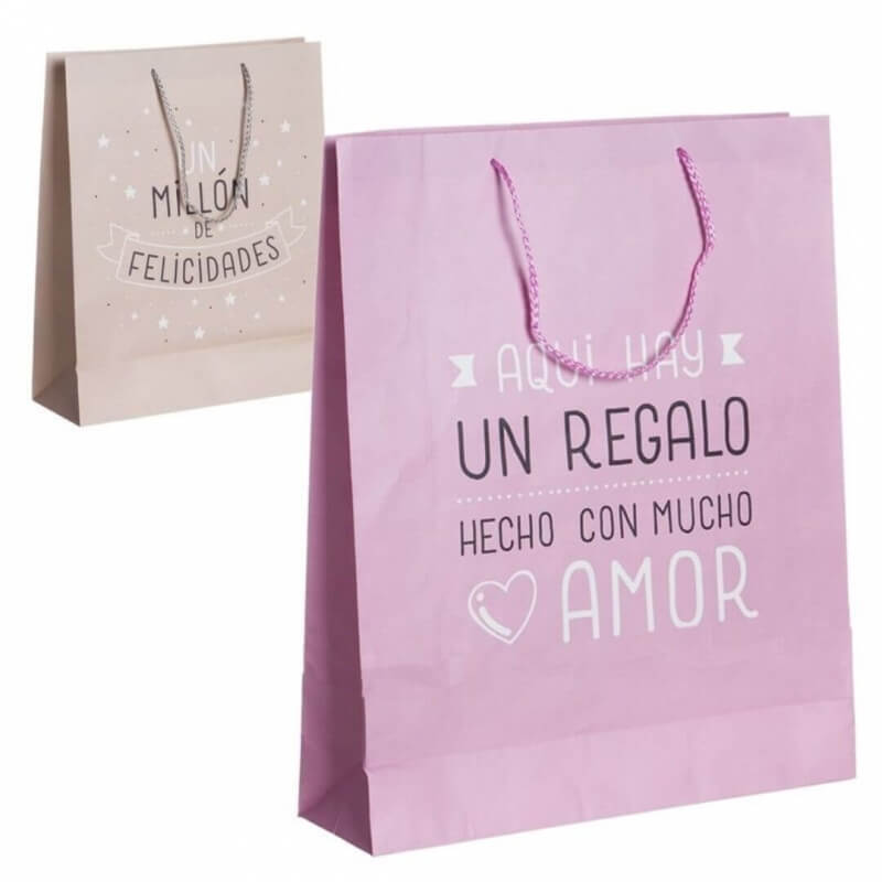 Sac Cadeau XL avec Phrase Sac Cadeau XL avec Phrase