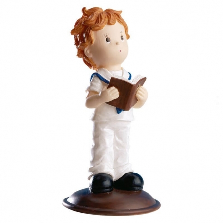 Cadeaux invites communion figurine garcon