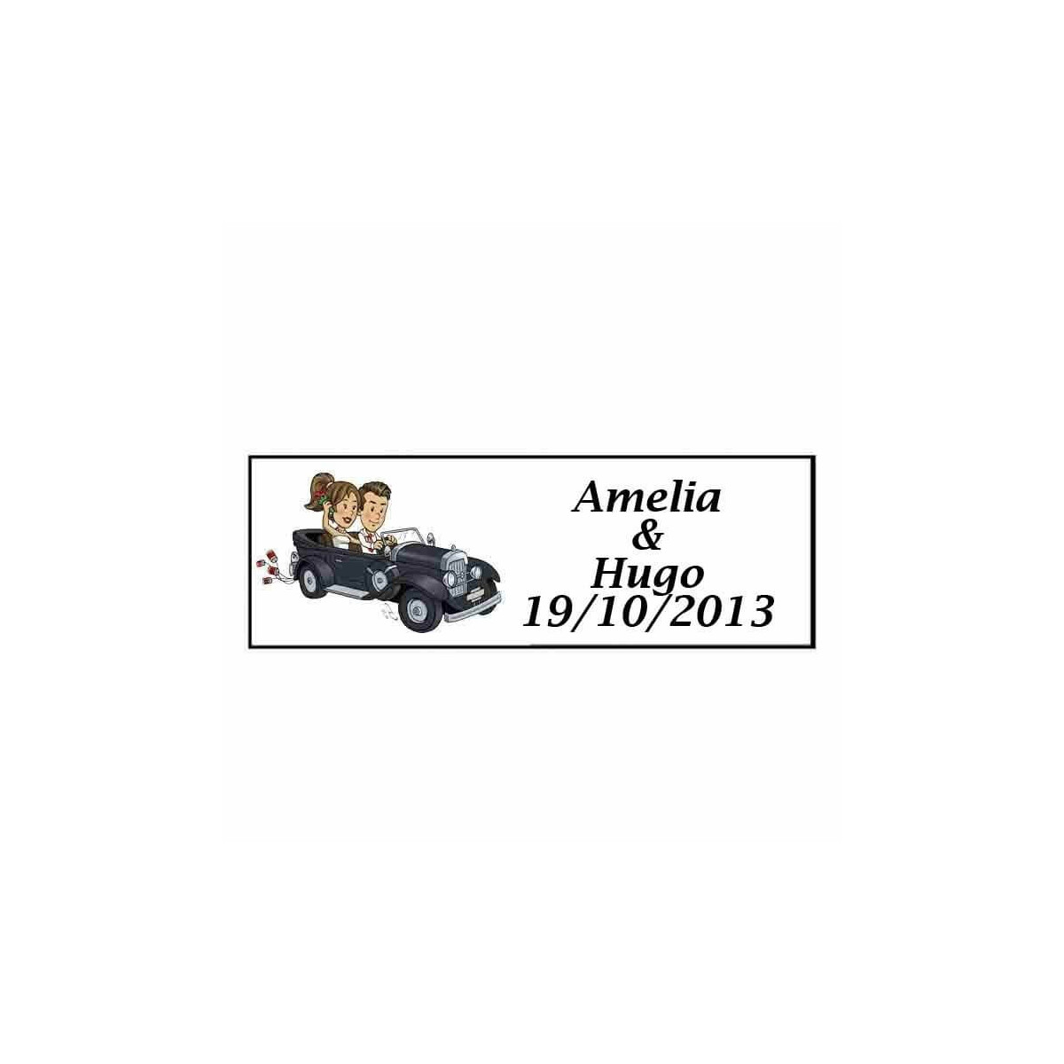 Autocollant de voiture Will & Grace