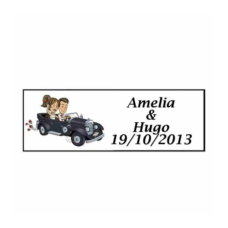 Autocollant de voiture Will & Grace