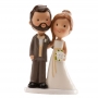 Figurines de couples pour gâteau de mariage
