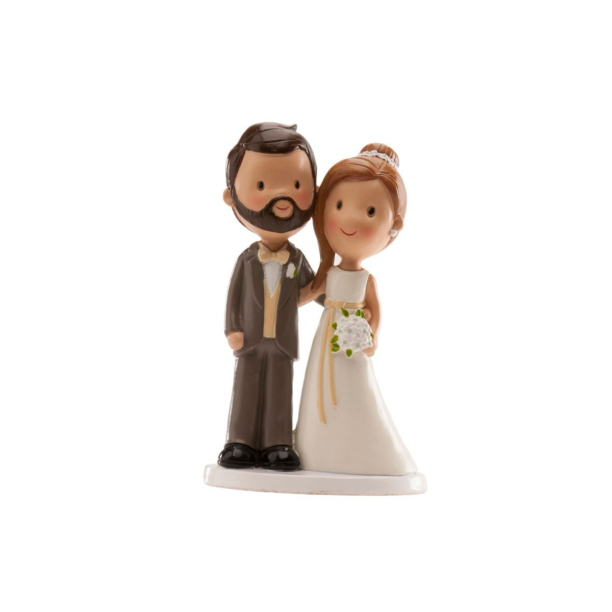 Figurines de couples pour gâteau de mariage