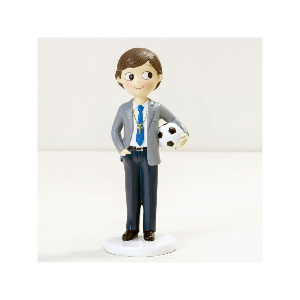 Figure communion football pas cher