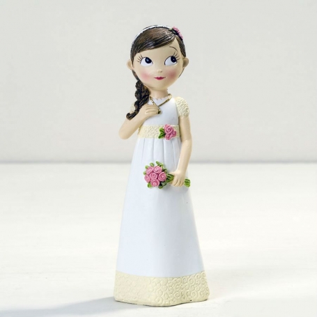 Poupée de communion brune pas chère
