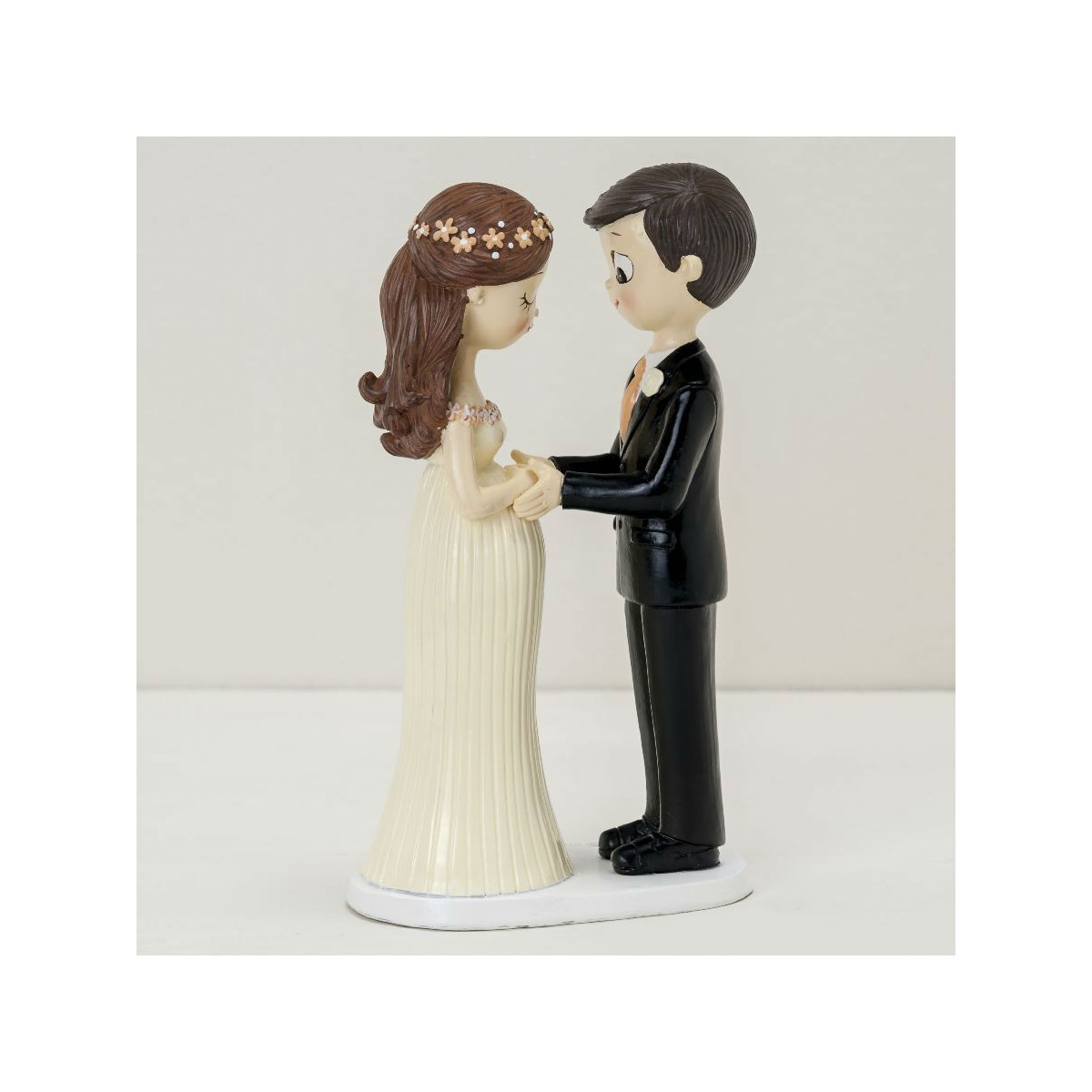 Poupées de gâteau de mariage originales pour femme enceinte