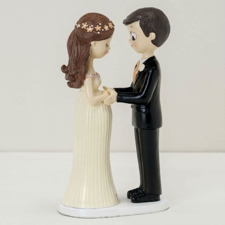 Poupées de gâteau de mariage originales pour femme enceinte