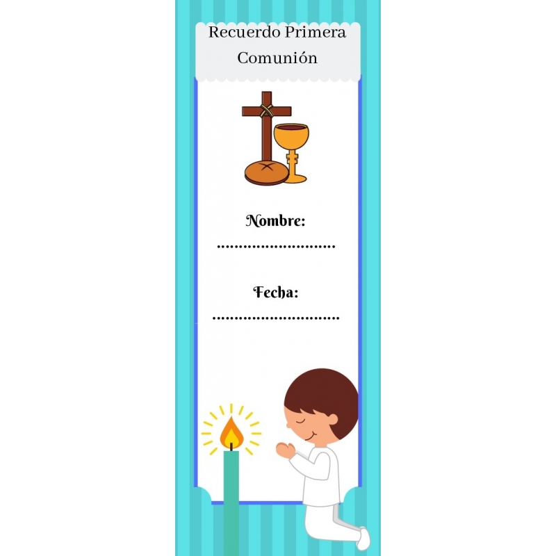 Marque-page de communion Marque-page de communion