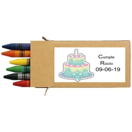 Crayons de cire pour anniversaire