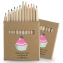 Crayons de couleur pour anniversaire