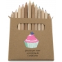 Crayons de couleur pour anniversaire