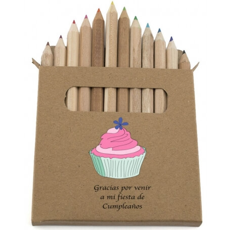 Crayons de couleur pour anniversaire