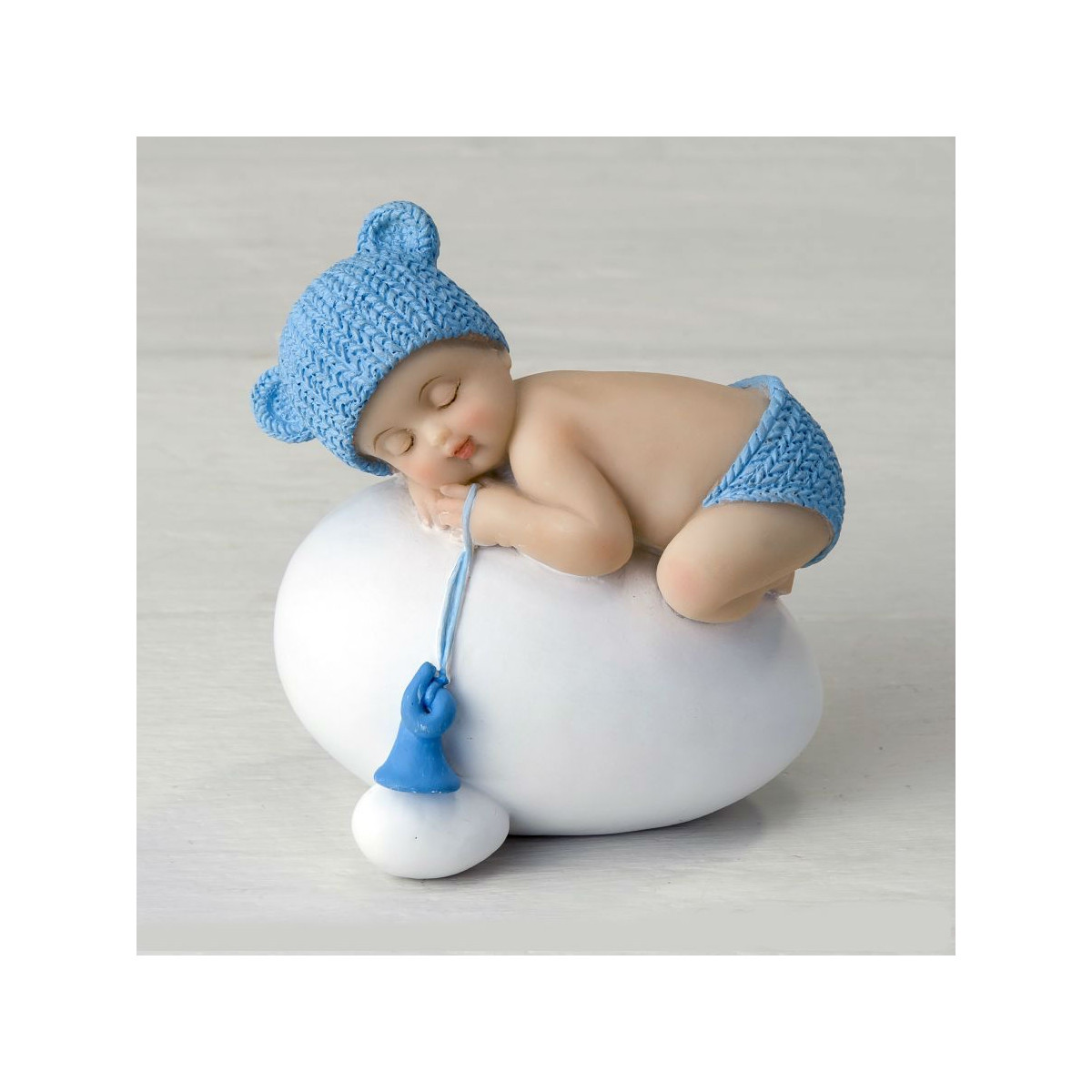 Figurine de baptême pour garçon pour gâteau pas cher