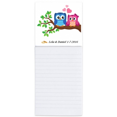 Carnet Aimanté Pour Les Amoureux