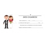 Invitations de mariage à remplir