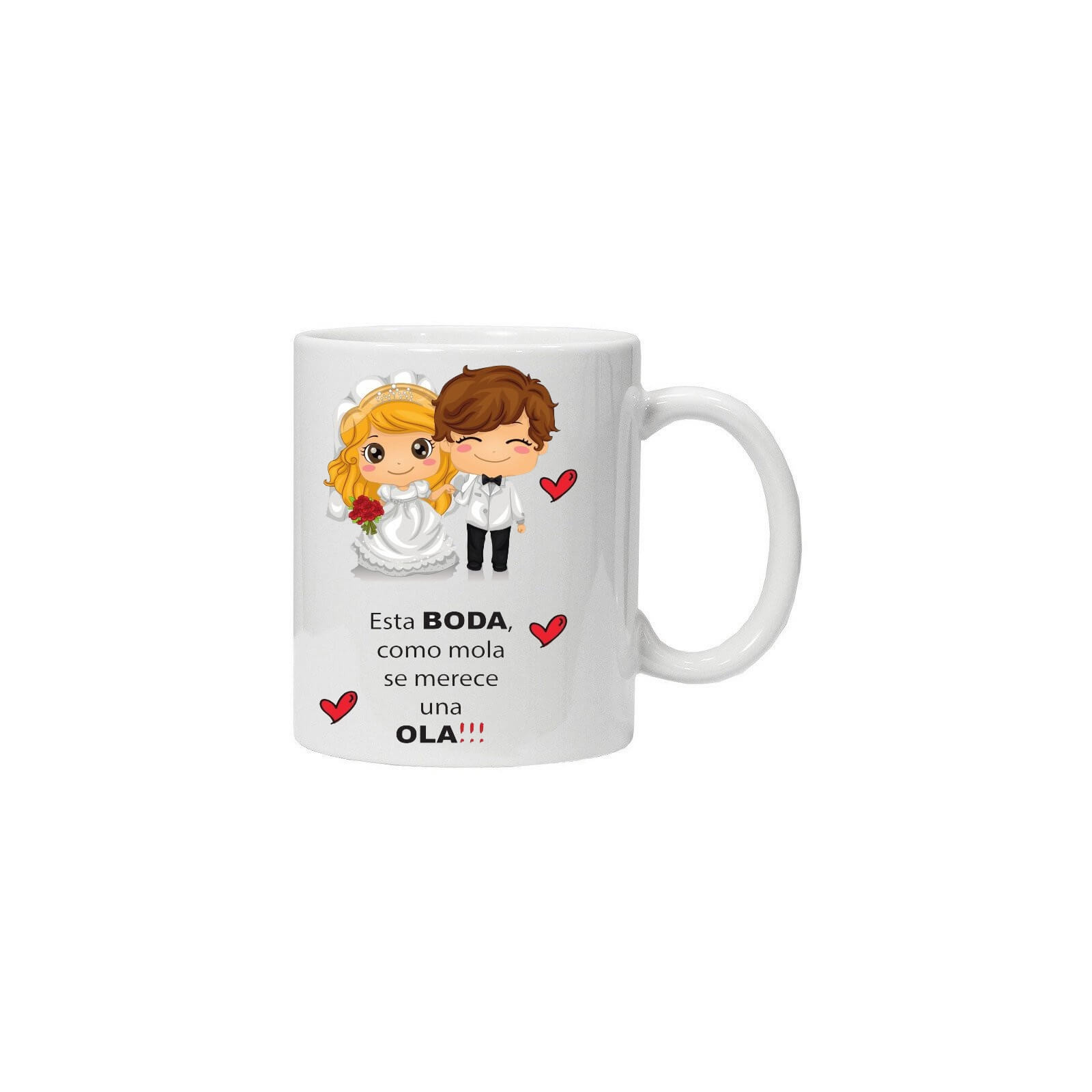 Tasse pour détails de mariage en solde