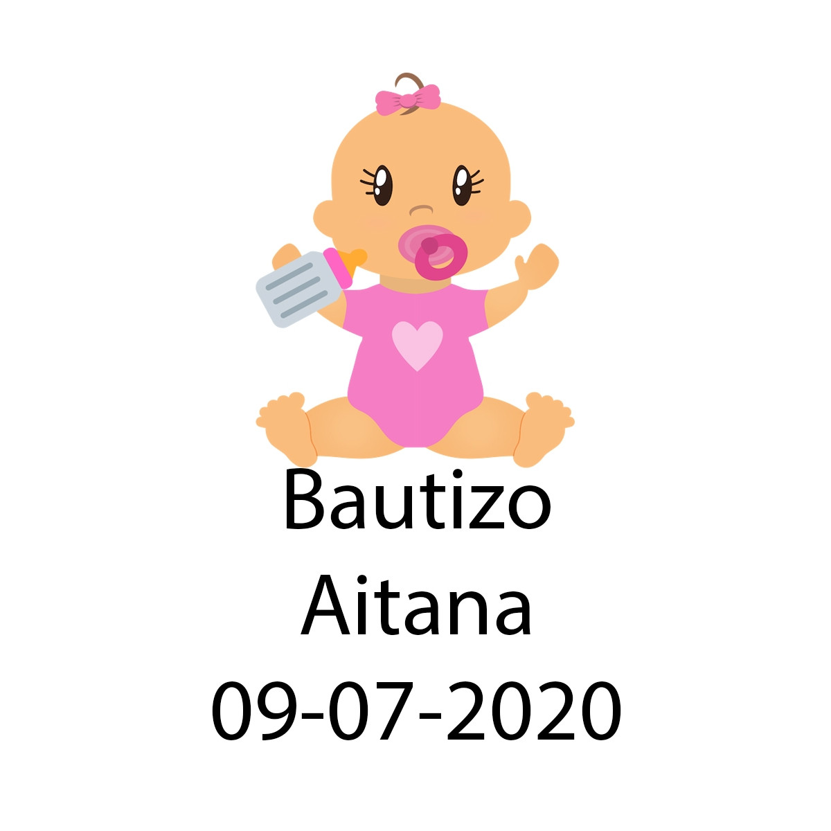 Baptême adhésif