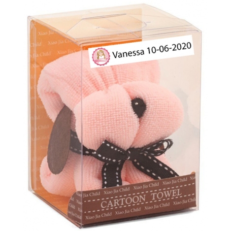 cadeau serviette petit chien