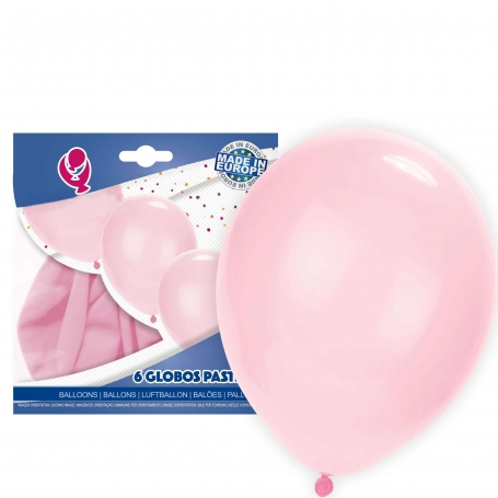 Ballons rose pastel