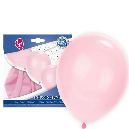 Pack de ballons rose pastel