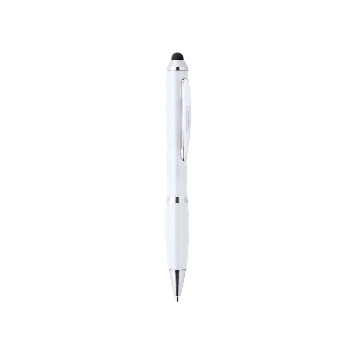 Beau stylo blanc avec pointe tactile