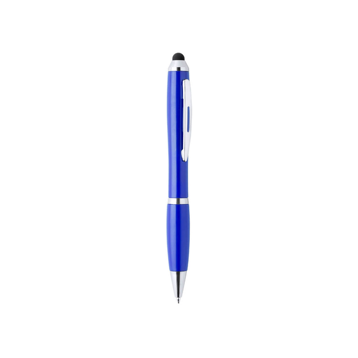 Beau stylo bleu avec pointe tactile