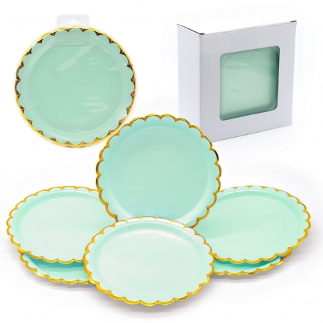 Pack d'assiettes pour fêtes
