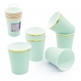 Pack de verres couleur verte