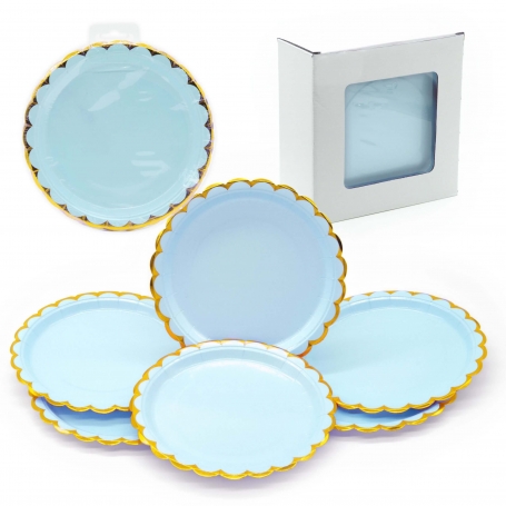 pack assiettes jetables communion