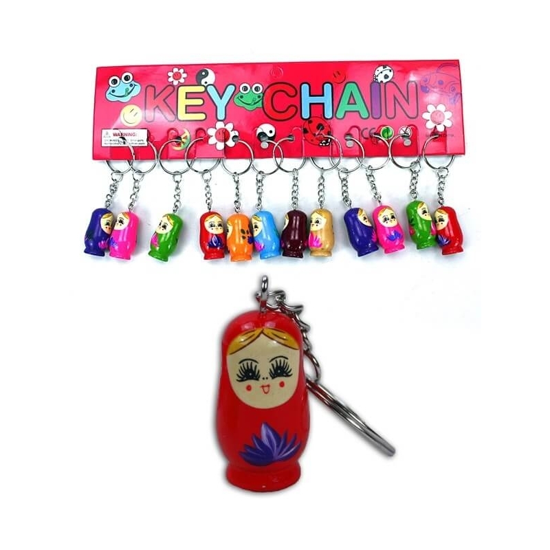 Porte-clés poupée