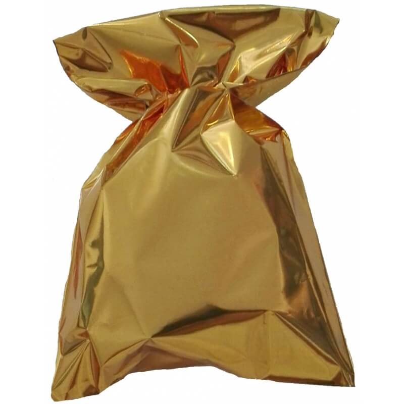 Sac en métal doré