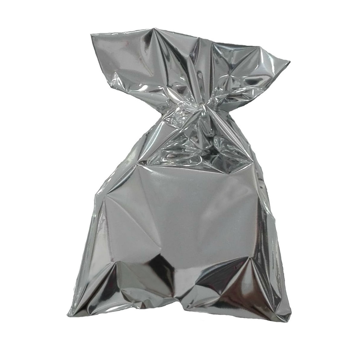 Sac en métal argenté