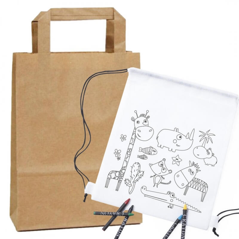 Sac à colorier pour enfants