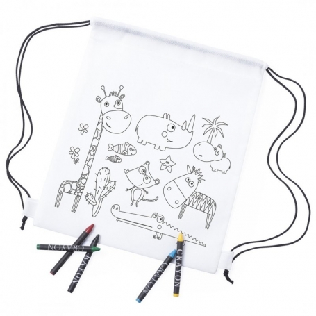 Sac à colorier pour enfants