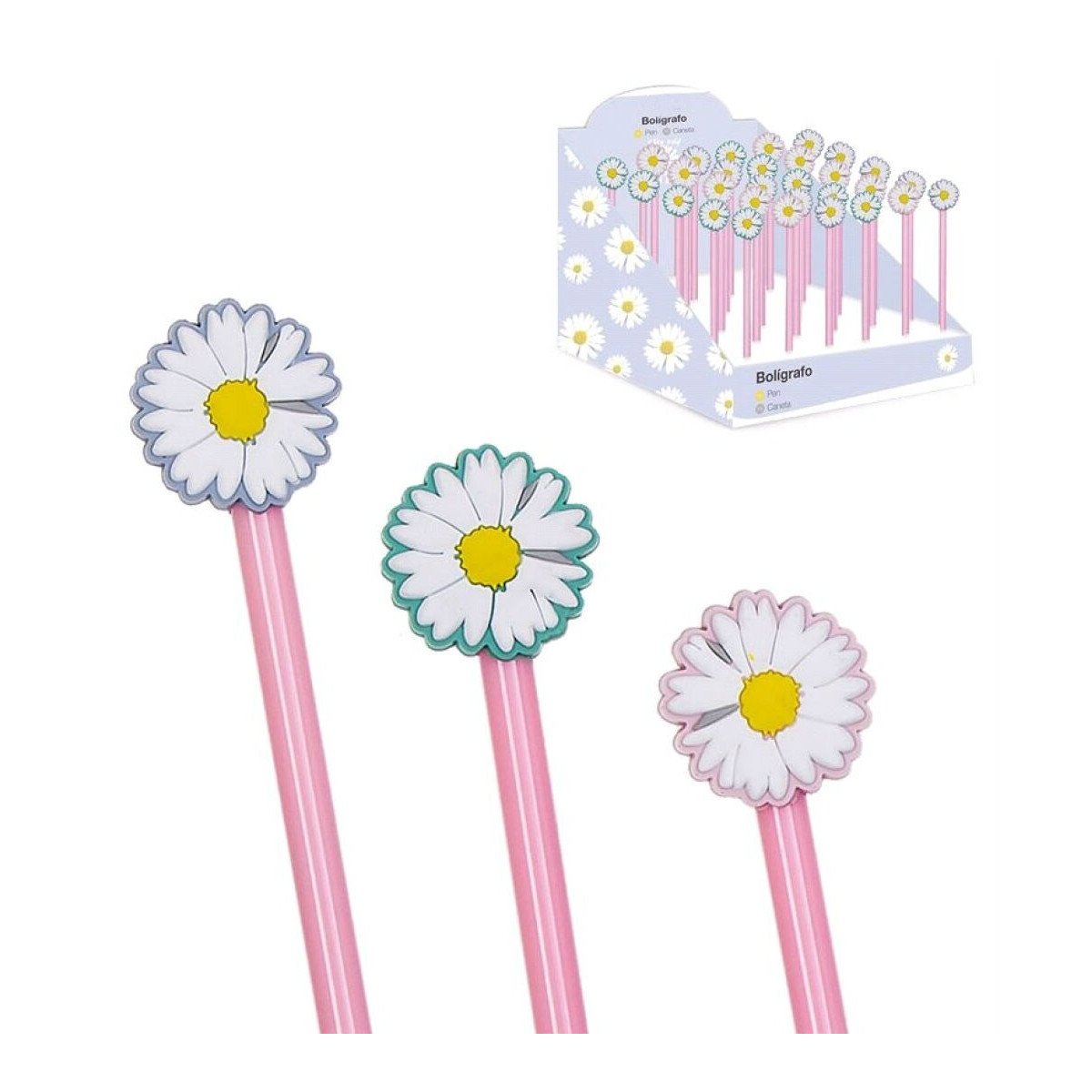Stylo marguerite