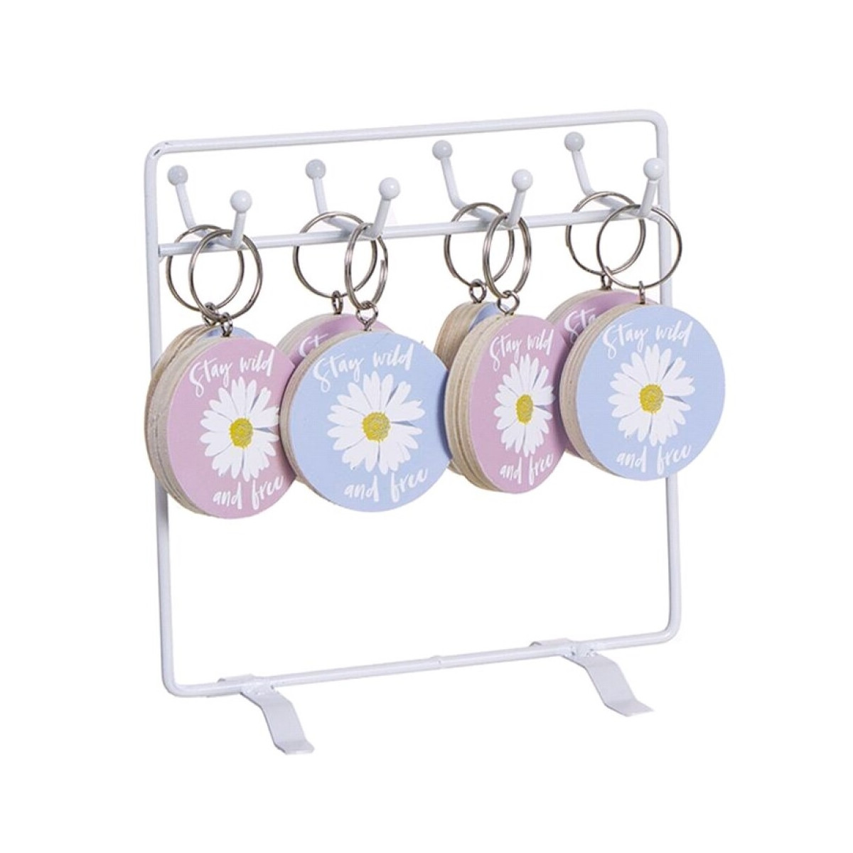 Porte-clés marguerite
