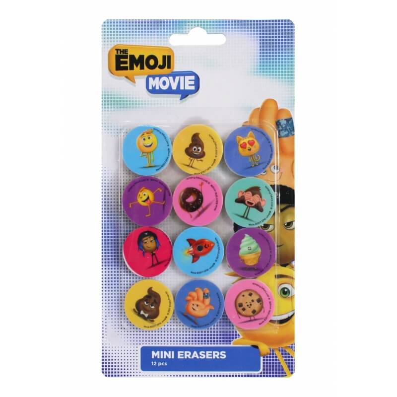 Pack de gommes emoji