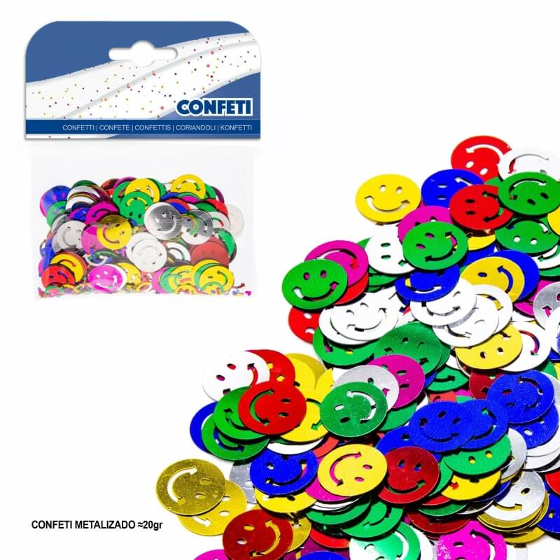 Confetti smiley Confetti smiley