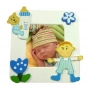 Cadre photo bébé baptême personnalisé