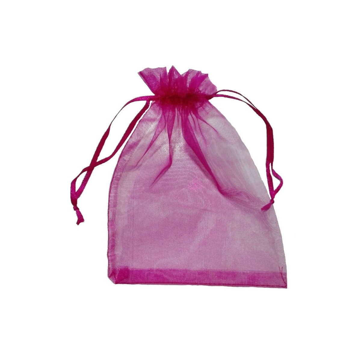 Sac en organza violet 13 x 17