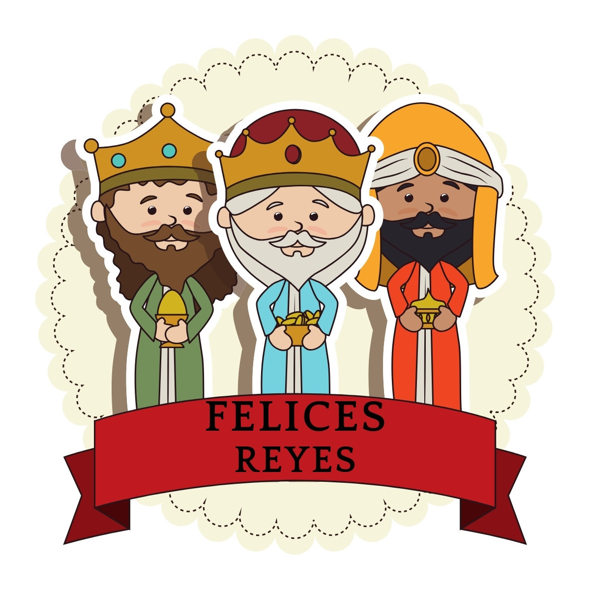 Décoration des rois mages