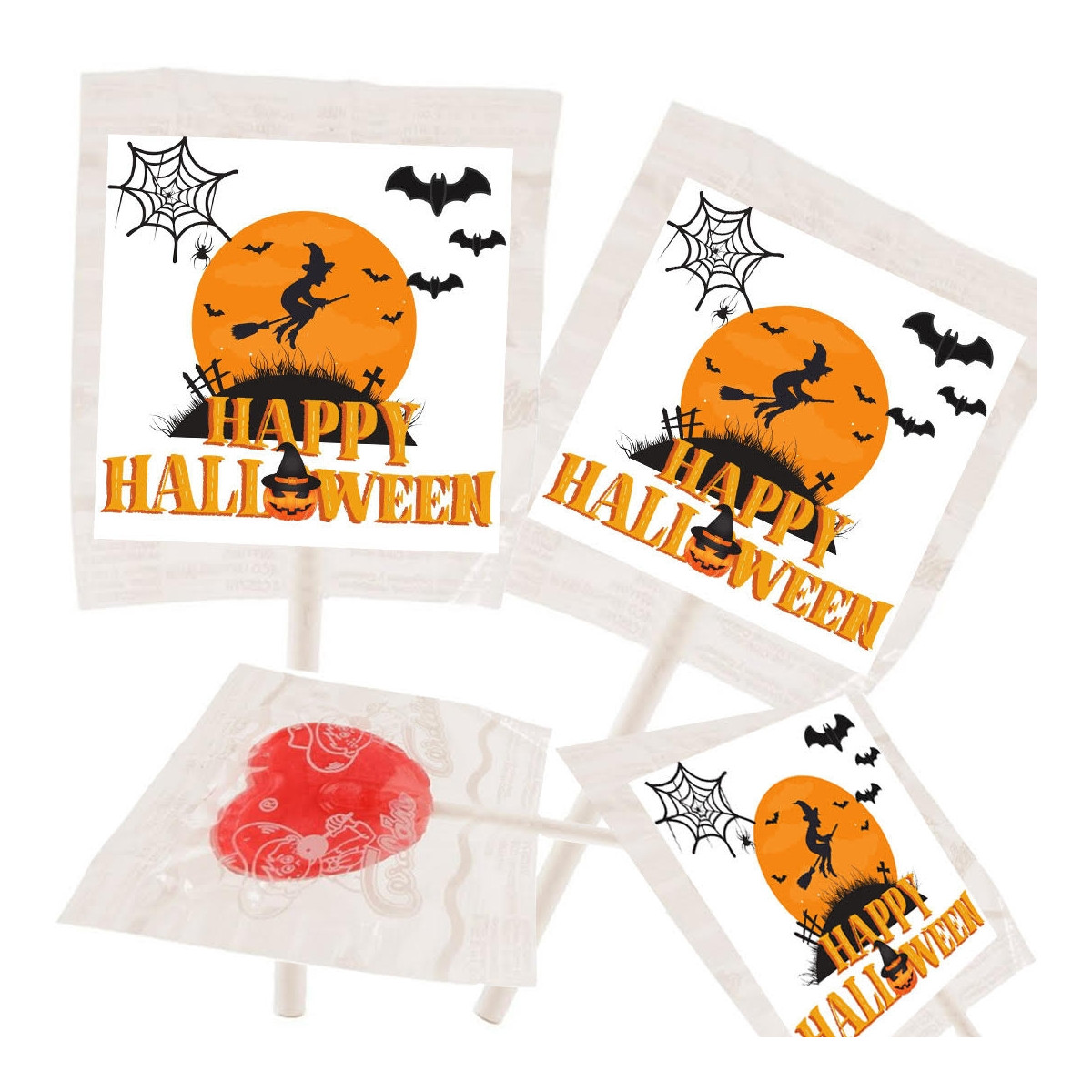 Piruletas halloween